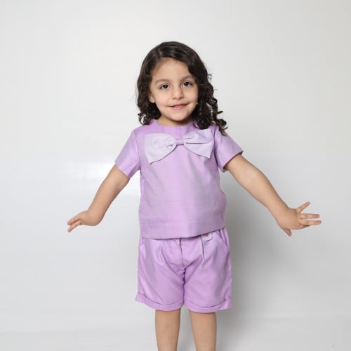 Purple Set w Bow