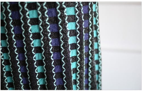 Striped Knitted Dress