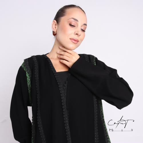 Black Abya with twist