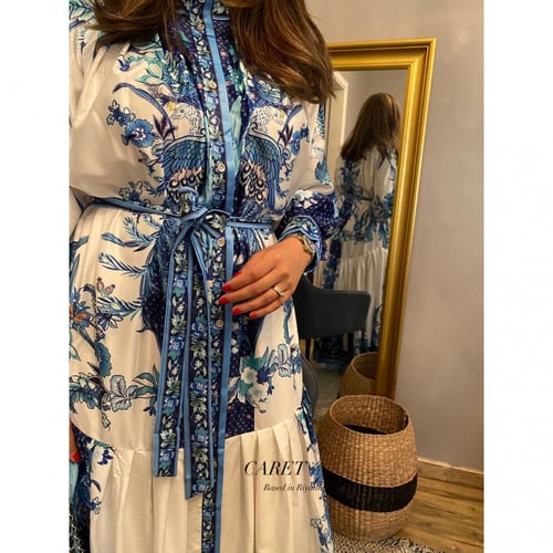 Vintage Floral Printed Dress