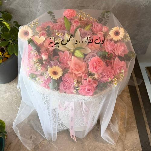 بوكيه حكاية ورد فاخر