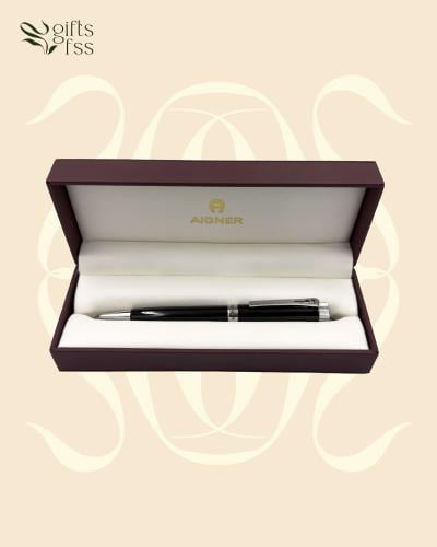 قلم أقنر أسود كلاسيك | هدية فاخرة بذوق راقٍ