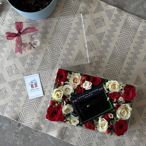 محفظة رجالية || tommy hilfiger