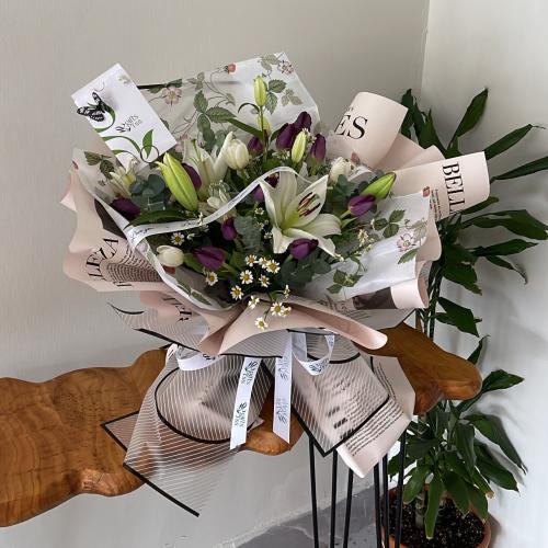 حكاية توليب – بوكيه زهور توليب