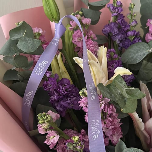 باقة موتيلا - باقة بنفسجية & كازابلانكا