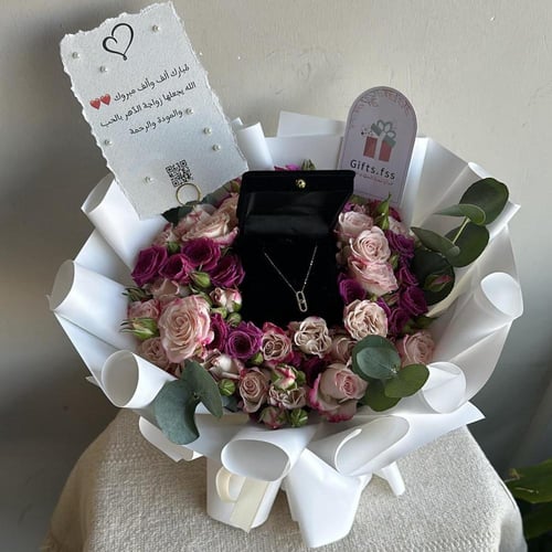 سلسال ذهب عيار 18 || بتصميم سوداسي- فخامة لا مثيل...