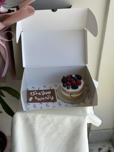 كيك جاناش || بوكية ورد بنك