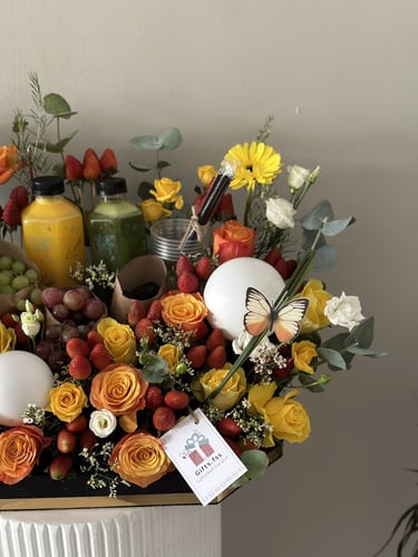 تنسيق الفواكة ( الفخم )