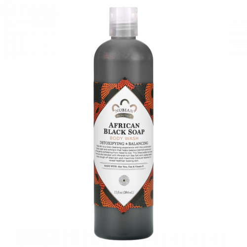 غسول جسم صابون أسود أفريقي 384 مل