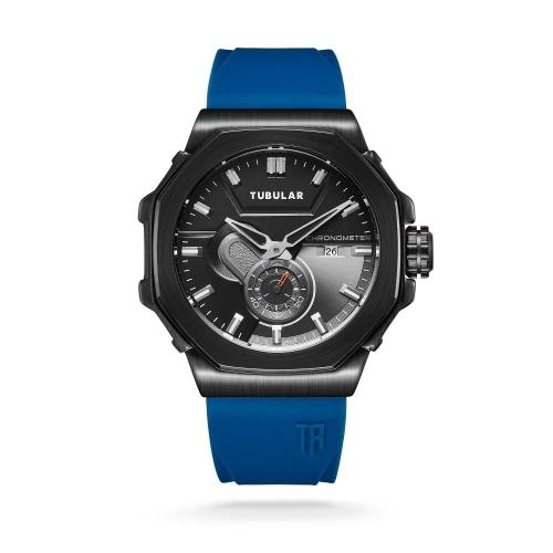 ساعة رجالية توبلر ربر بلون ازرق