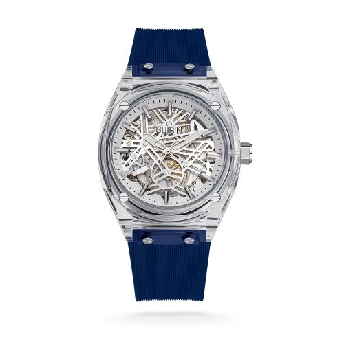 ساعة رجالية ربر ازرق