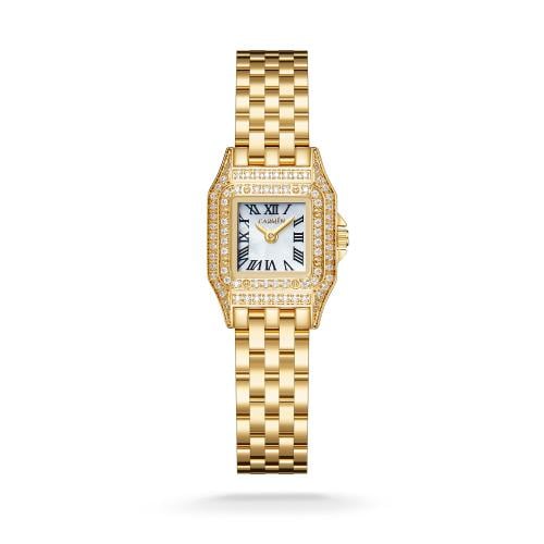 ساعة نسائية كارمن كلاين ستيل ذهبي