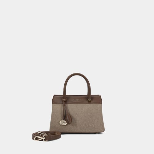 شنطة نسائية صغيرة باللون البني