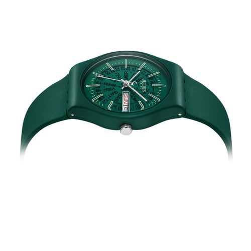 ساعة نسائية جوليوس ربر بلون اخضر