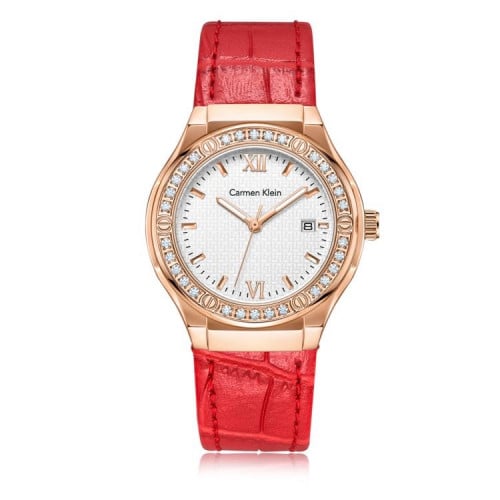 ساعة نسائية ماركة كارمن كلاين15307F13
