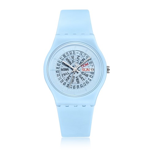 ساعة نسائية جوليوس ربر بلون سماوي