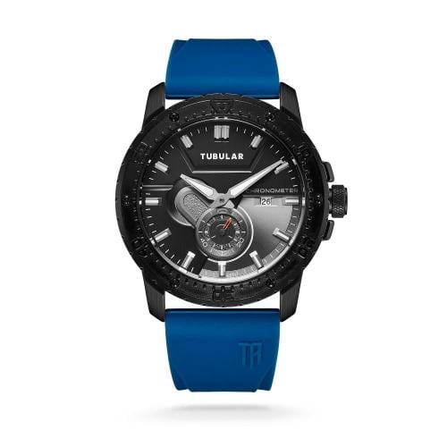 ساعة رجالية توبلر ربر بلون ازرق