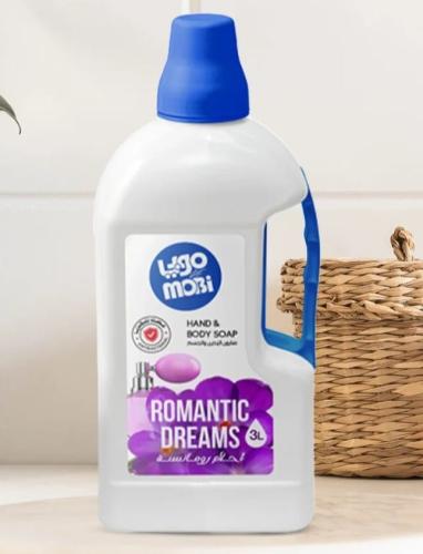 كرتون صابون أيادي 3 لتر رومانسي 4 حبة