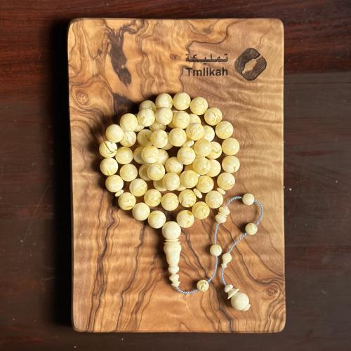 مسباح مستكة شبيه الكهرمان تمليكة