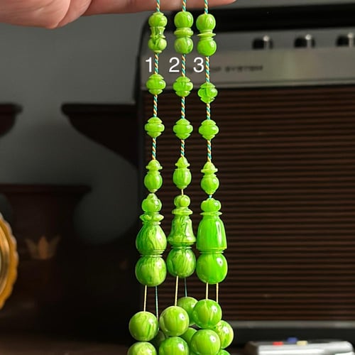 مسباح فاتوران اخضر بتعريق تمليكة