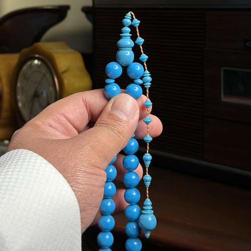 مسباح بكلايت قديم عصي فيروزي تمليكة