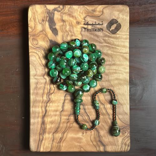 مسباح فاتوران اخضر بتعريق تمليكة