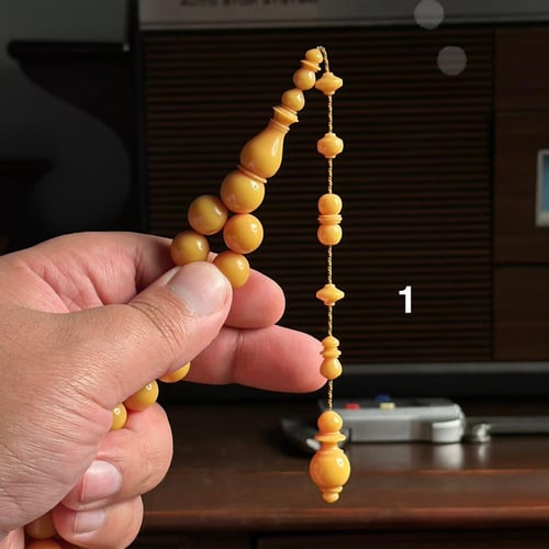 مسباح فاتوران اصفر مشمشي تمليكة