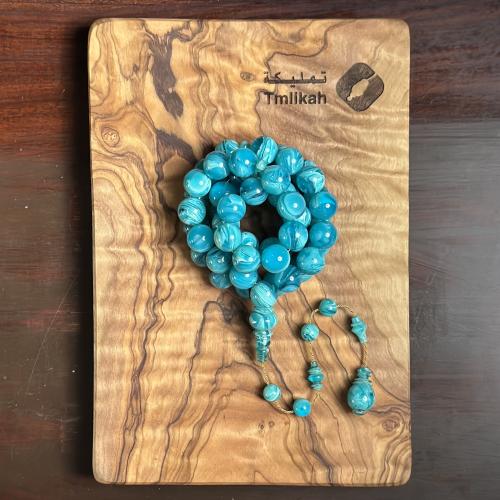 مسباح فاتوران ازرق تركوازي تمليكة