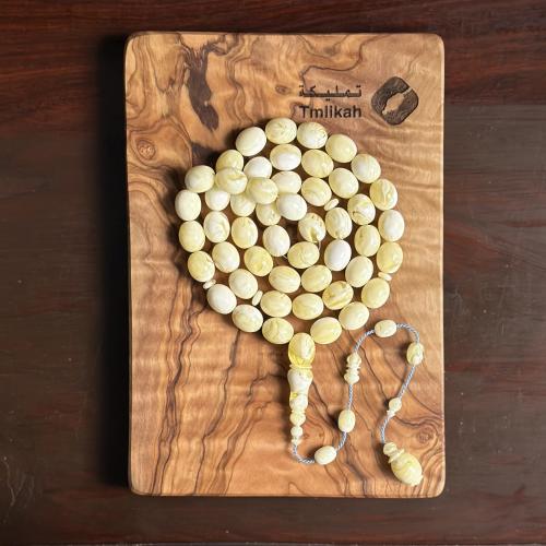 مسباح مستكة لون الكهرمان تمليكة