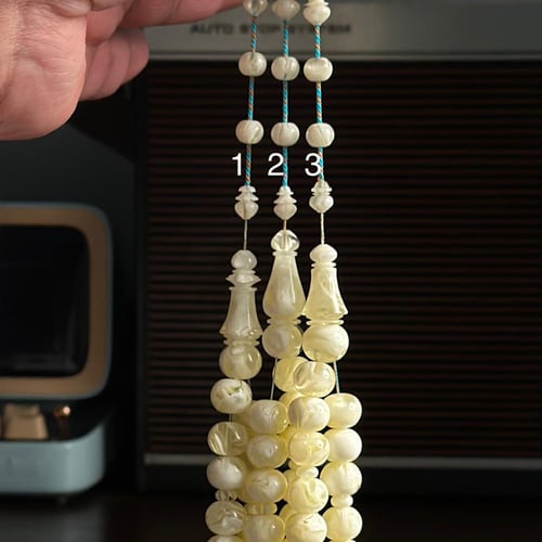 مسباح مستكة شبيه الكهرمان تمليكة