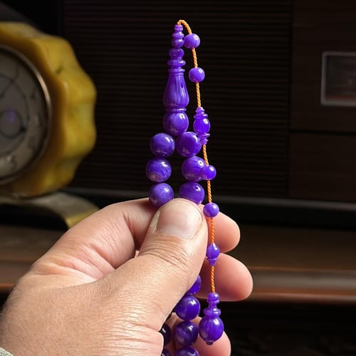 مسباح فاتوران خزامى بتعريق ابيض تمليكة