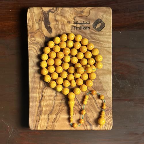 مسباح فاتوران اصفر بتعريق تمليكة