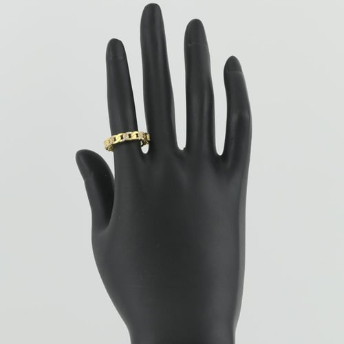 دبلة ذهب ترابط الذهب ولمسات بيضا برزكون - عيار 18