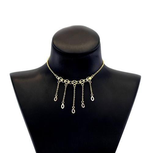 مخنق ذهب سعودي - عيار 21