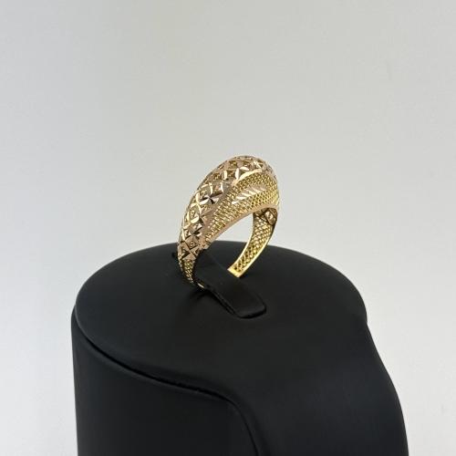 خاتم ذهب الأضواء اللامعة - عيار 21