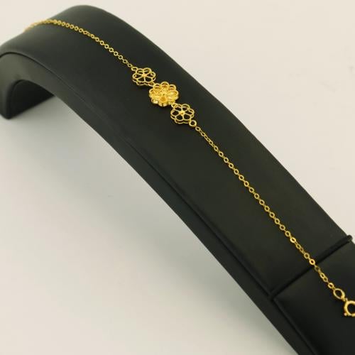 اسوارة ذهب ازهار - عيار 21