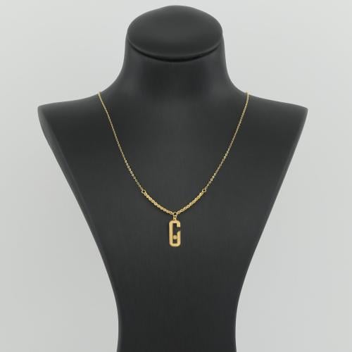 عقد ذهب G - عيار 21