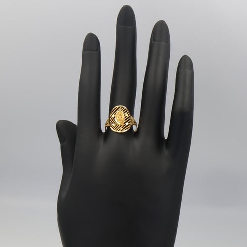 خاتم ذهب كوبوي خيوط ذهب خالص - عيار 21