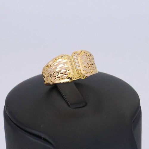 خاتم ذهب خالص اناقة تدوم - عيار 21