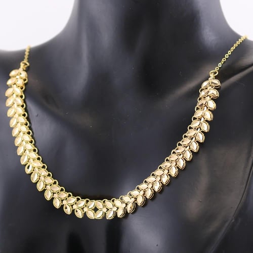 طقم ذهب غضن الزيتون - عيار 21