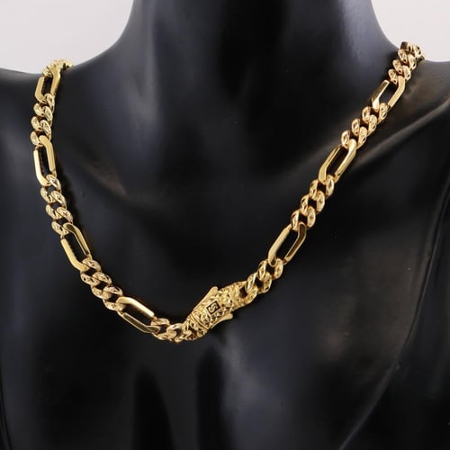 عقد ذهب موناكو الايطالي الاصلي - عيار 21