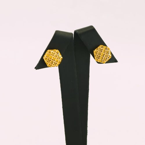 نصف طقم ذهب سداسي صافي - عيار 21