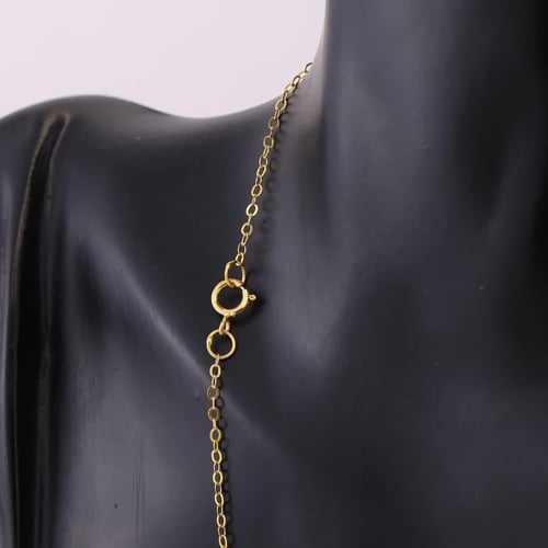 طقم ذهب اربعة ادوار مبروم ازهار و ليفز - عيار 21