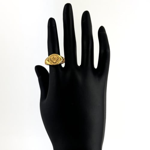 خاتم ذهب جنية الذهب رسم أغصان الشجر- عيار 21