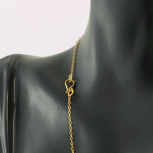 عقد ذهب ثلاث ازهار - عيار 21