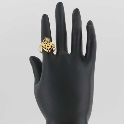 خاتم ذهب للجمال والإبداع - عيار 21