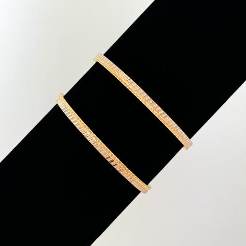 غوايش ذهب سي ان سي لونين عيار 21 -19 سم