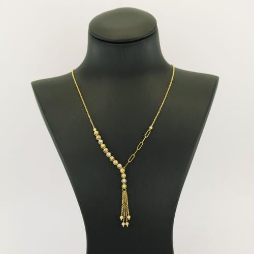 عقد ذهب دوريكا الوان - عيار 18