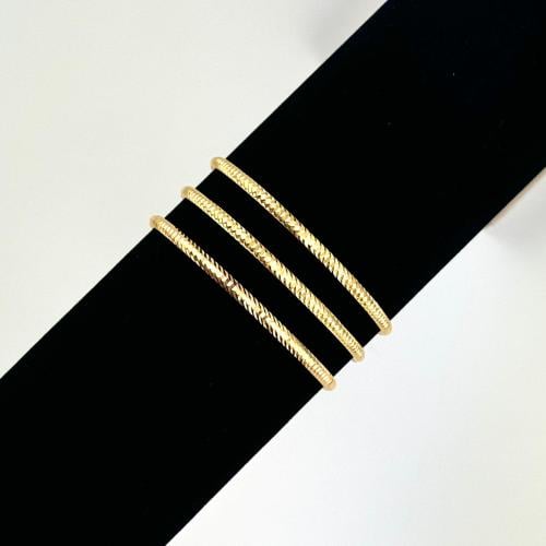 غوايش ذهب حب السكر نحيف - عيار 21