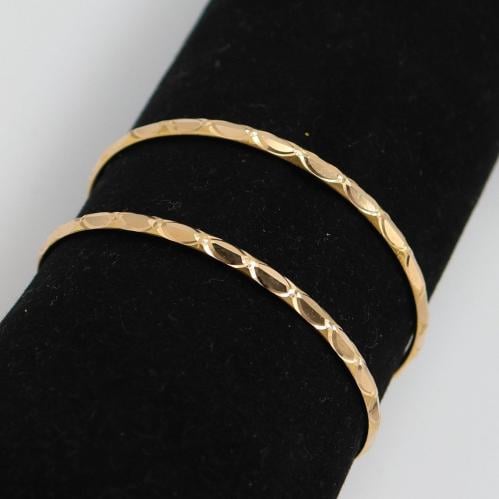 غوايش ذهب اطفال النمر عيار 21 - 12 سم